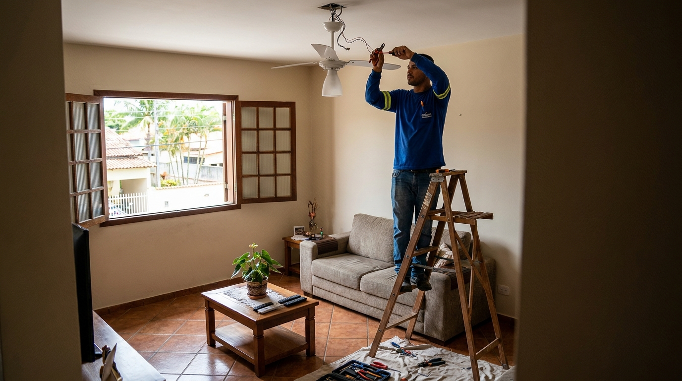 Reforço de Suporte no Teto em Botucatu‑SP